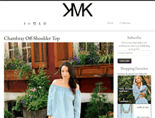 Tablet Screenshot of kmkstyling.com